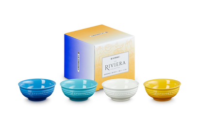 Stoneware Riviera Set of 4 Dip Bowls
