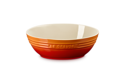 Stoneware Oval Serving Bowl