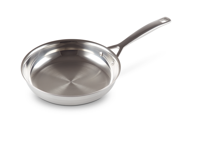 3 ply Stainless Steel Uncoated Frying Pan Le Creuset