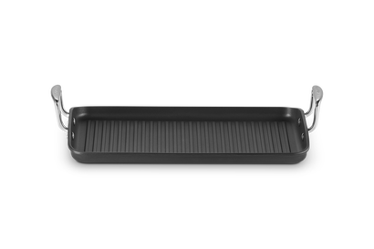 Toughened Non-Stick Ribbed Rectangular Grill