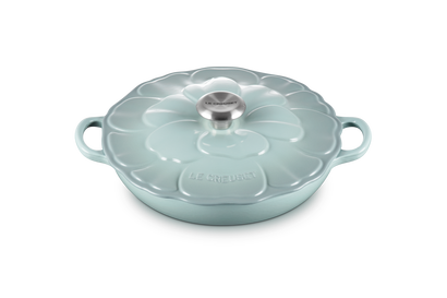 Cast Iron Petal Shallow Casserole