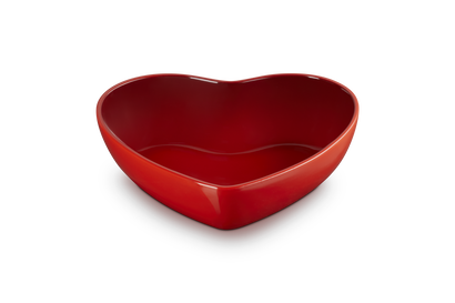 Stoneware Heart Serving Bowl