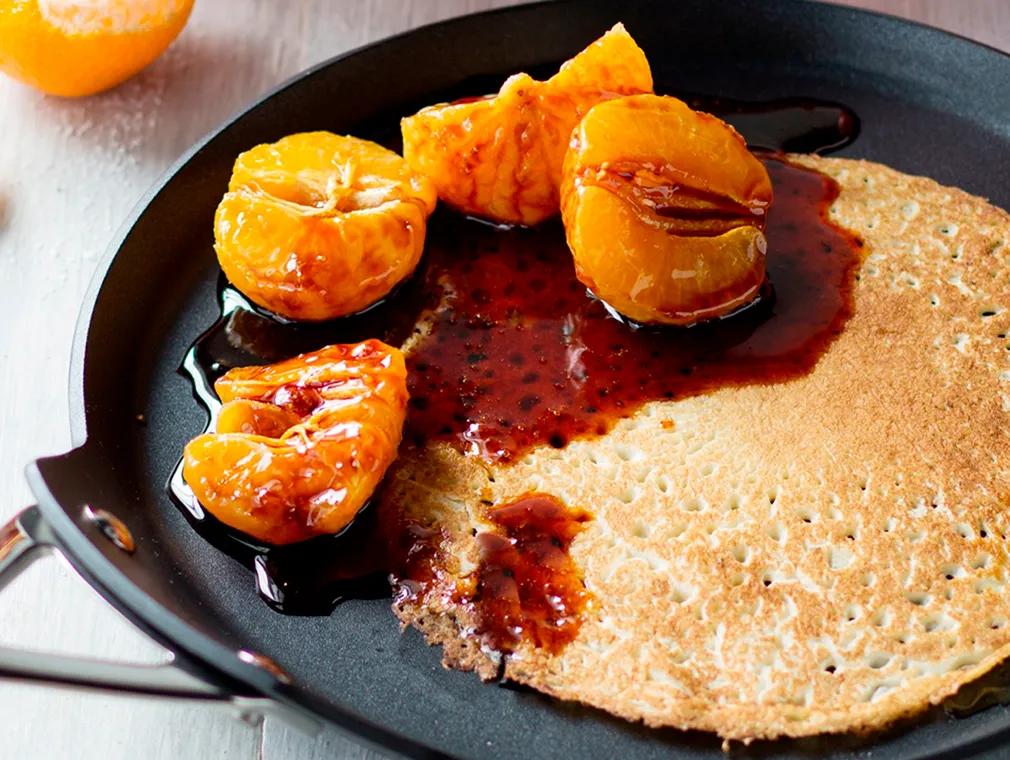 Clementine Crêpe Cake