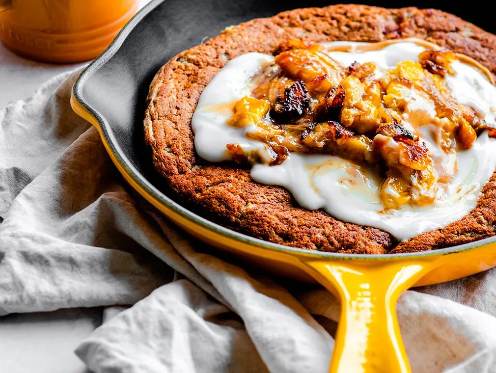 Giant Banana Oat Pancake
