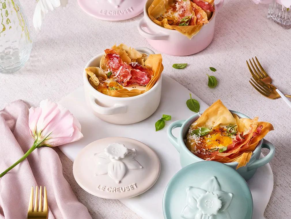 Baked Eggs in Phyllo Pastry